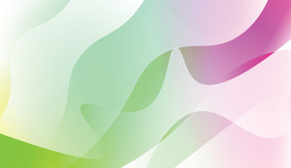 Abstract Waves. Futuristic Technology Style Background. For Creative Templates, Cards, Color Covers Set. Vector Illustration with Color Gradient.