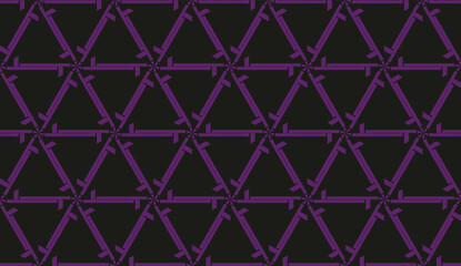 Original interior background in triangles style. Vector illustration. For modern interior design, fashion print.