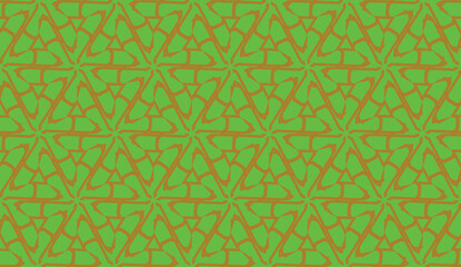 Obraz premium Decorative pattern with triangles style. Vector illustration. For fashion print, scrapbooking page, flyer design.