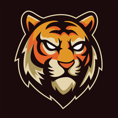 Tiger Mascot Vector Logo