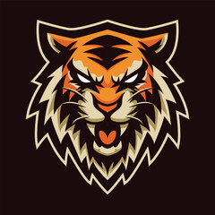 Tiger Mascot Vector Logo