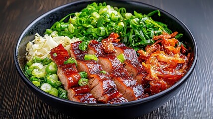 Delicious Asian Cuisine Bowl