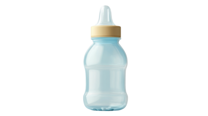 baby bottle isolated on white background