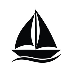 Boat Icon – Minimal Nautical Symbol for Apps, Websites & Graphic Design