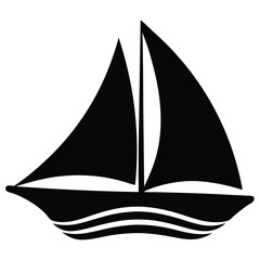 Boat Icon – Minimal Nautical Symbol for Apps, Websites & Graphic Design