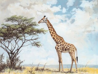 Obraz premium A black bear climbing a tree, with dense green leaves all around