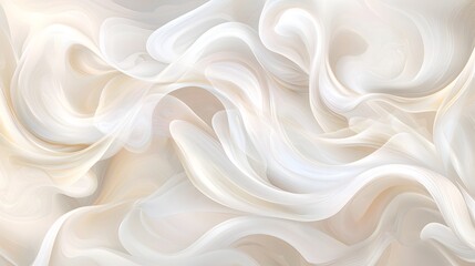 Obraz premium Abstract Soft Flowing Texture with Creamy Tones and Delicate Motion in a Subtle Background
