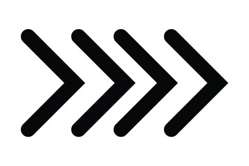 Swipe up arrow icon. flat style swipe up arrow on white background.