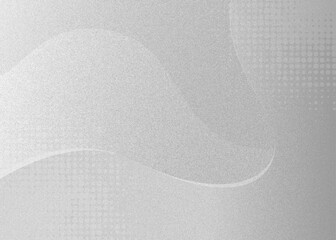 グレー・モノトーンの有機的ノイズグレデーションイラスト曲線ベクター背景