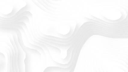 Abstract White Paper cut background. Modern 3d Paper cut background. paper art style, flyers posters prints .geometric background overlap layer. 
