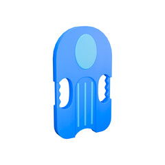 Blue Floating Kickboard for Kids