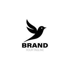 Fototapeta premium Lark Logo. Lark Logo Design. Lark Logo Brand. Lark Logo Vector Design Isolated on White Background