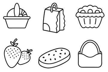 Hand Drawn Groceries Artistic Touch to Your Pantry