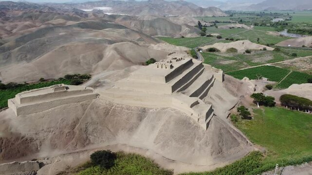 Fortaleza of paramonga, an ancient wonder in peru