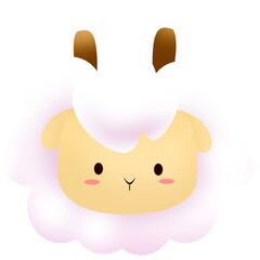 Fototapeta premium sheep cartoon