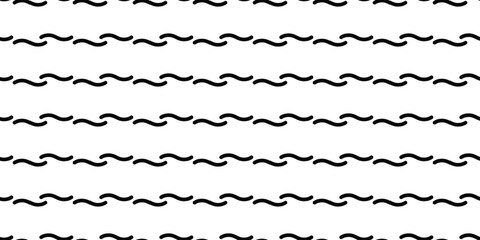 wave seamless pattern doodle line japan abstract tile background gift wrapping paper repeat wallpaper isolated illustration