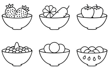 Bowl of fruit filled with vibrant summer harvest colors