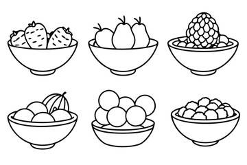 Bowl of fruit overflowing with sweet ripe seasonal flavors