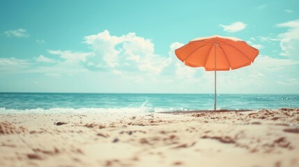 Relaxing summer vibes at the beach.