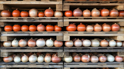 Organized jars and containers on shelves in a retail store