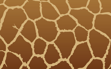 Giraffe Skin Texture Pattern Vector. Seamless Animal Wild Animal Skin Pattern. Giraffe Fur Camouflage Background, Giraffe texture pattern background,  fabric, prints, cover, wrapping paper, textile
