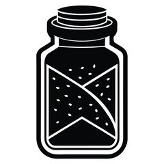 Glass Jar – Airtight Storage Container for Kitchen, Pantry & DIY Projects