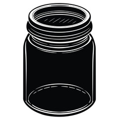 Glass Jar – Airtight Storage Container for Kitchen, Pantry & DIY Projects