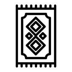 rug Line Icon