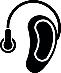 headphones on white background