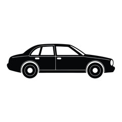 Fototapeta premium Car silhouette vector Art & Illustration