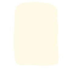 Soft beige abstract shape with wavy organic edges on black background. Ideal for modern mockups, clean layout frames, minimalist templates, or creative design elements.