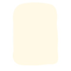 Soft beige abstract shape with wavy organic edges on black background. Ideal for modern mockups, clean layout frames, minimalist templates, or creative design elements.