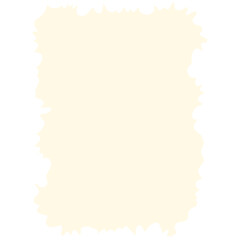 Obraz premium Freeform beige abstract blob shape with soft uneven edges on white background. Ideal for organic layouts, artistic mockups, creative frames, or minimalist design projects.