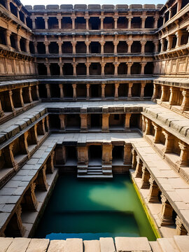 views of rani ki vav stepwells in patan, india