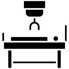 Health Automation Glyph Icon, Health Automation Icon – Medical Technology, AI in Healthcare, Digital Health Concept Vector