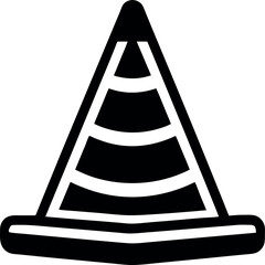 traffic cones vector illustration