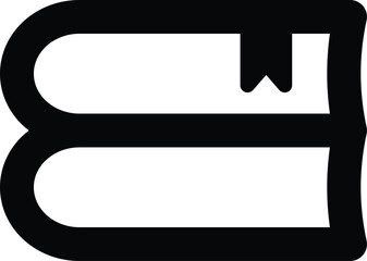 Notebook with Bookmark and Pages