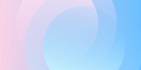 abstract background .blue and pink gradation. circle effect style. modern minimalist.