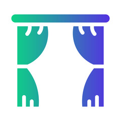 curtain Gradient icon