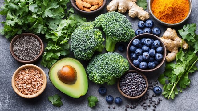 Healthy Superfoods Variety