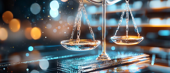 Legal balance the scales of justice in a modern digital environment