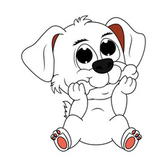 Cute Dog Animal Cartoon