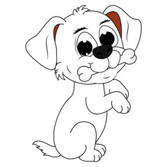 Cute Dog Animal Cartoon