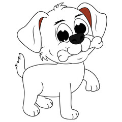 Cute Dog Animal Cartoon