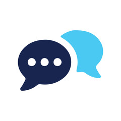 Comment icon vector symbol icon speech bubble icon discussion line icon in trendy flat design.talk message Bubble chat icon. vector illustration eps 10.