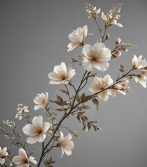 Obraz premium Subtle floral motif, effortless A-line silhouette , casual, clothing, pattern