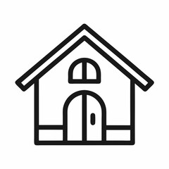 house icon on white background