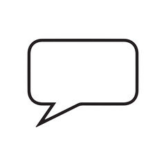 Chat icon vector isolated on background. Trendy message symbol.comment icon speech bubble symbol Chat message icons - talk message Bubble chat icon. vector illustration eps 10.