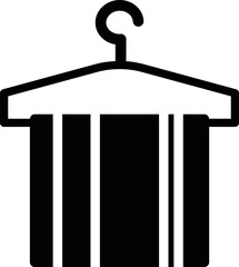 Rounded Filled Hanger Icon