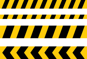 yellow line attention vector design